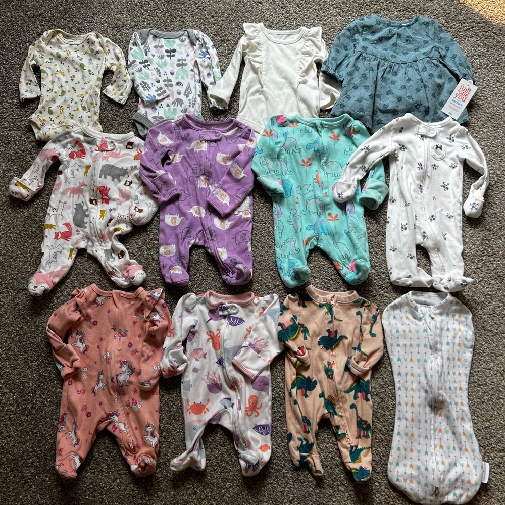 Newborn Baby Lot - 17 Pieces